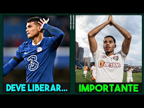 🚨IMPORTANTE: CHELSEA DEVE LIBERAR THIAGO SILVA PRO FLU! | ❌DETALHES DA LESÃO NO JOELHO DE ALEXSANDER