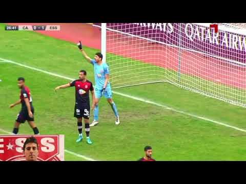 ملخص مقابلة النادي الإفريقي ضد النجم الساحلي