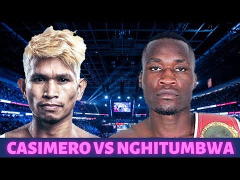 JOHN RIEL CASIMERO VS FILLIPUS NGHITUMBWA FIGHT