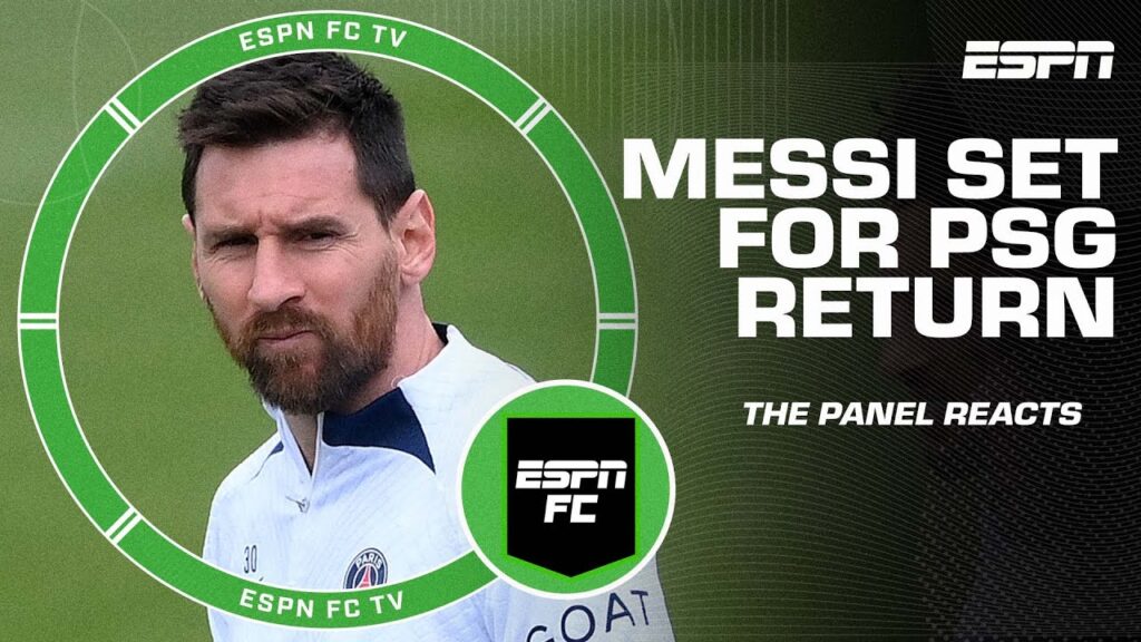 Previewing Lionel Messi’s PSG return vs. Ajaccio | ESPN FC