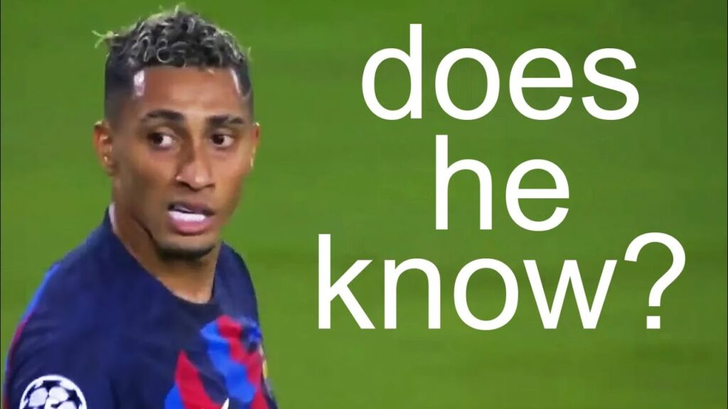 Raphinha keeps shooting by accident...