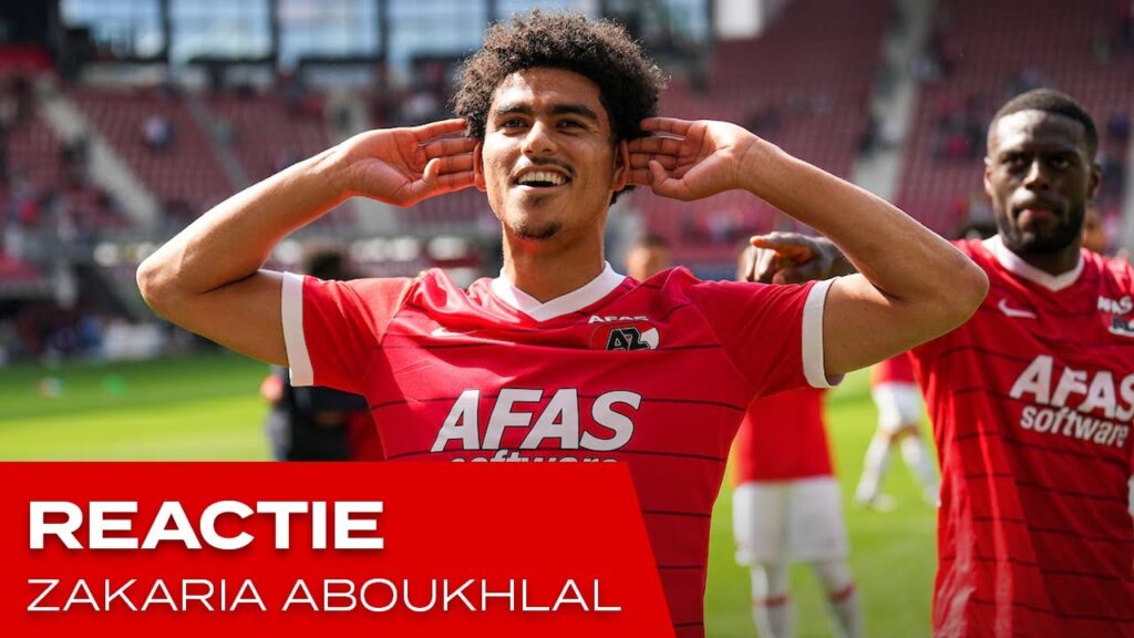 Aboukhlal: 'Stond te popelen' | Reactie AZ - sc Heerenveen