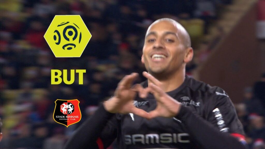 But Wahbi KHAZRI (59' pen) / AS Monaco - Stade Rennais FC (2-1)  / 2017-18