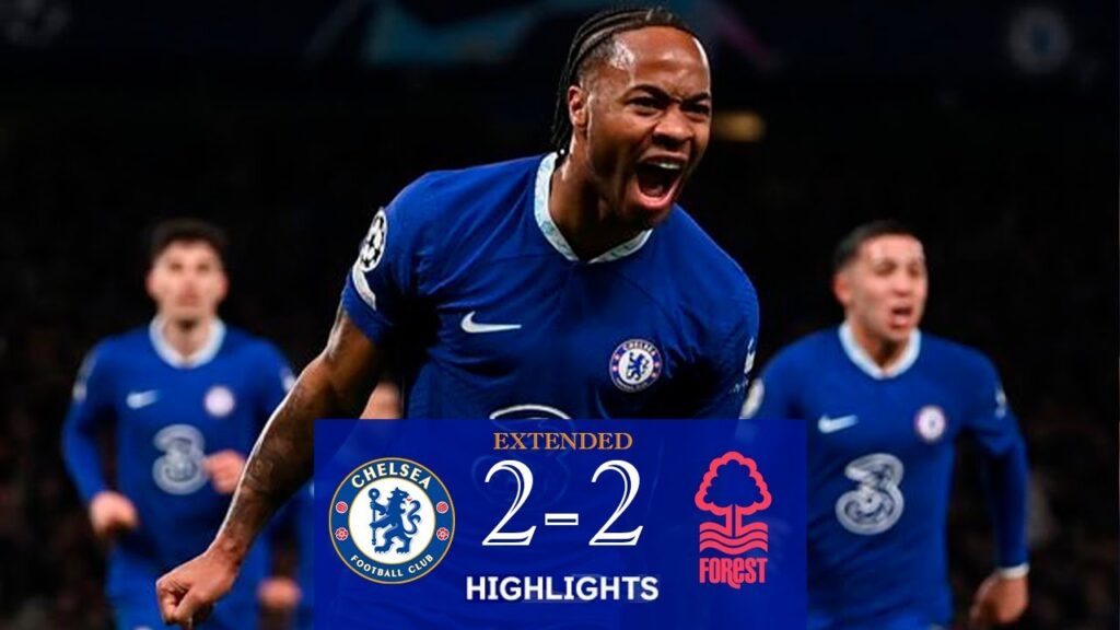 Raheem Sterling Goals | Chelsea vs Nottingham Forest | All Goals & Highlights | Premier League 22/23