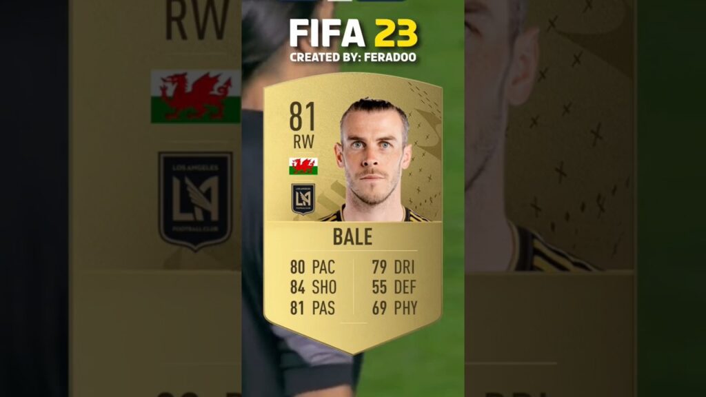 FIFA Evolution of Gareth Bale #fifa #football #bale
