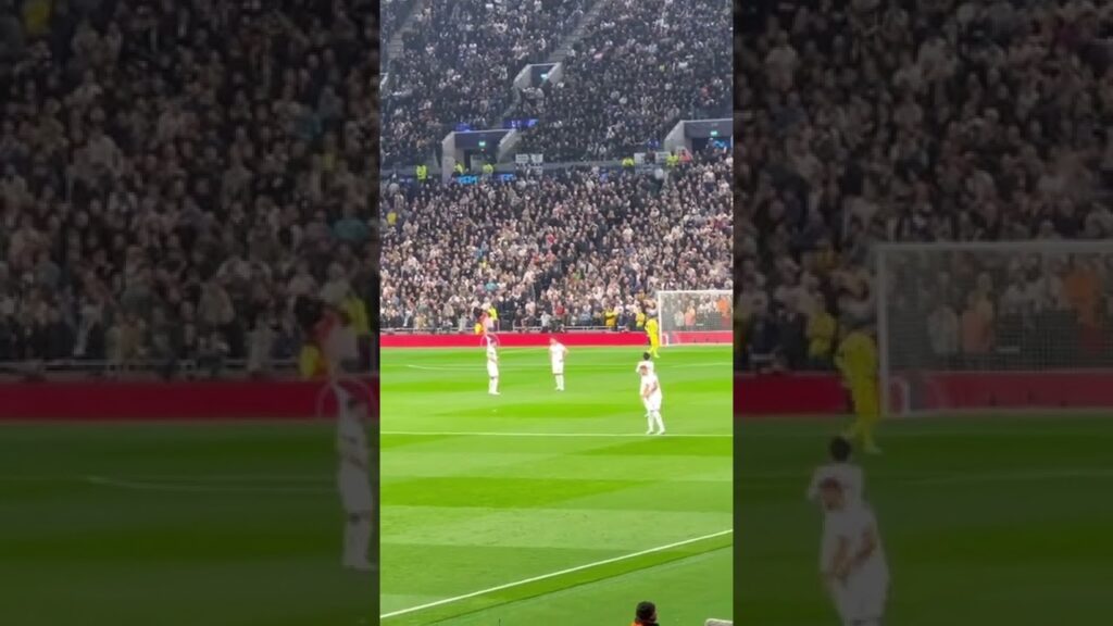 다이어의 호러쇼를 본 손흥민 반응 #챔스 #토트넘