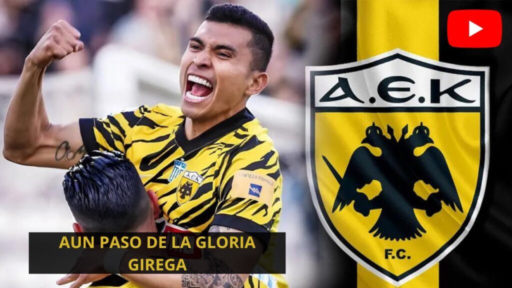 "Orbelín Pineda, a un paso de la gloria: a un punto de su primer título en el fútbol griego"