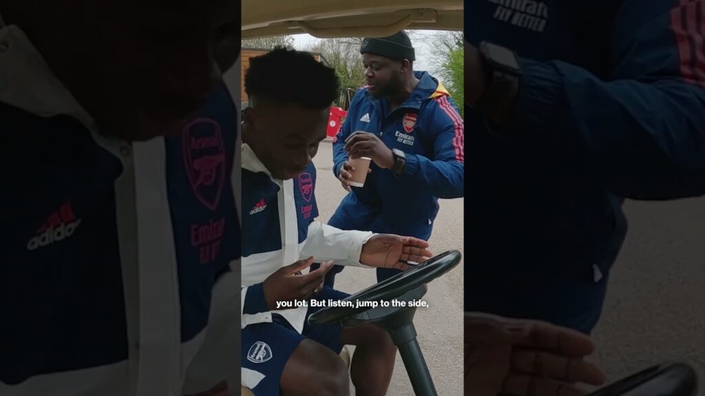 How loud is Frimmy?! | Colney Carpool with Bukayo Saka