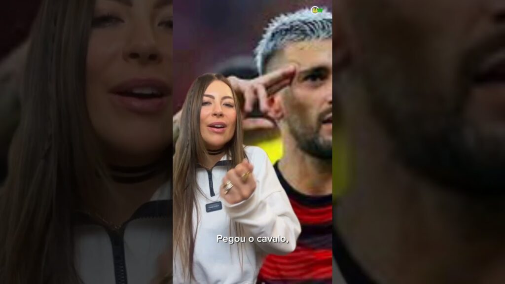 Arrascaeta, do Flamengo, é flagrado com cavalo em rua na zona oeste do Rio - LANCE! Rápido #shorts