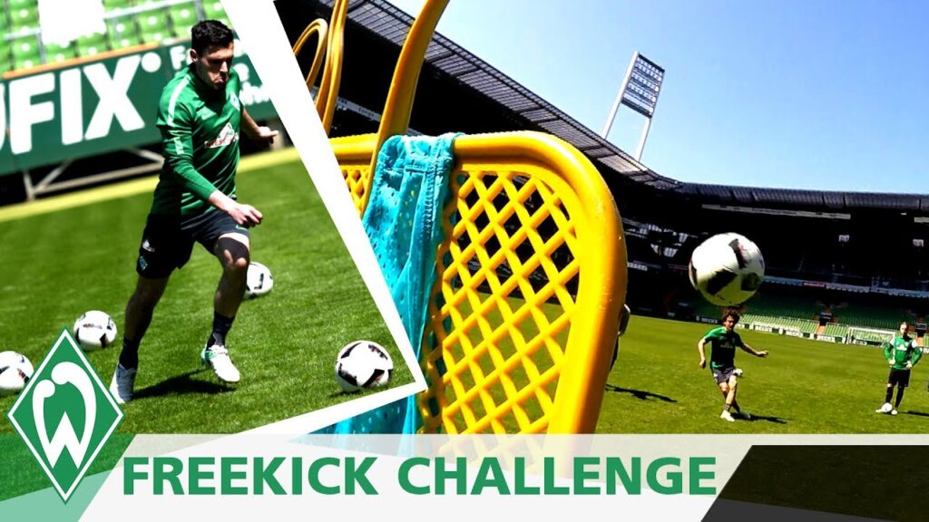 Freistoß Challenge 2: Zlatko Junuzovic | Thomas Delaney | Niklas Schmidt | Loui Eta Freistoß Challenge 2: Zlatko Junuzovic | Thomas Delaney | Niklas Schmidt | Loui Eta