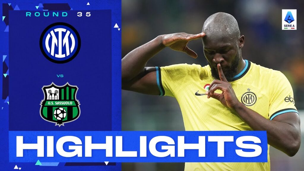 Inter-Sassuolo 4-2 | Lukaku at the double! Goals & Highlights | Serie A 2022/23