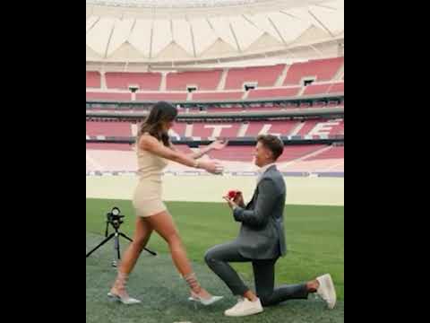 Marcos Llorente proposes to his girlfriend ❤️