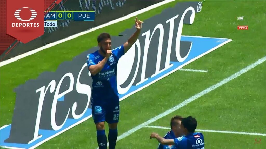 Gol de Lucas Cavallini | Pumas 0 - 1 Puebla | Clausura 2018 - Jornada 15 | Televisa Deportes