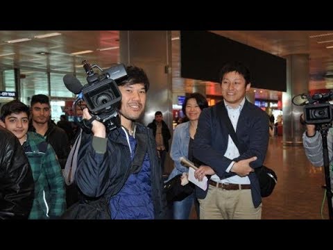 Galatasaray'ın yeni transferi Yuto Nagatomo, İstanbul'a geldi