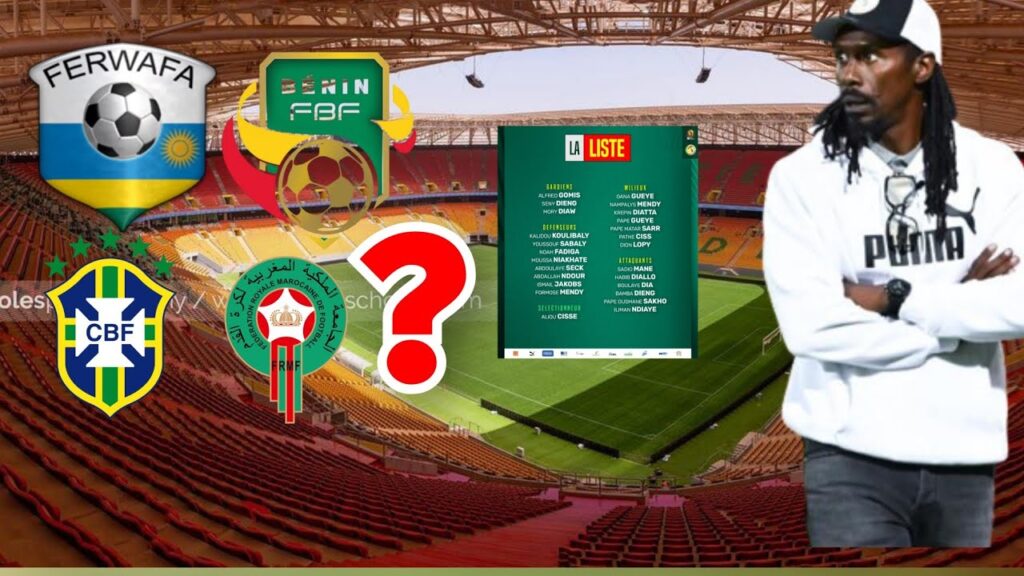 Liste probable Aliou Cissé avec des retour et deux ou trois nouveaux..