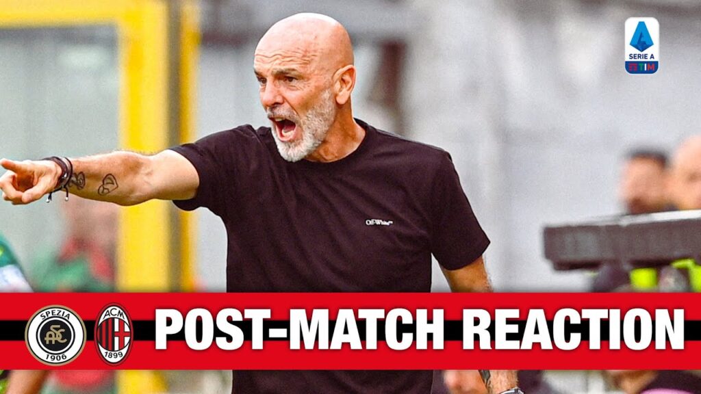 Coach Pioli and Kjær post-match reactions | #SpeziaMilan