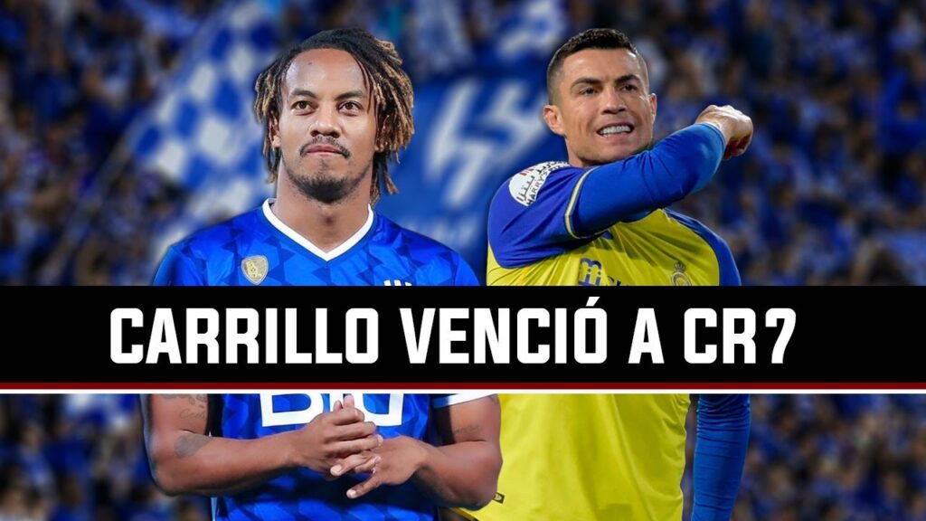 ANDRÉ CARRILLO VENCIÓ a CRISTIANO RONALDO en DERBI de AL HILAL ante AL NASRR