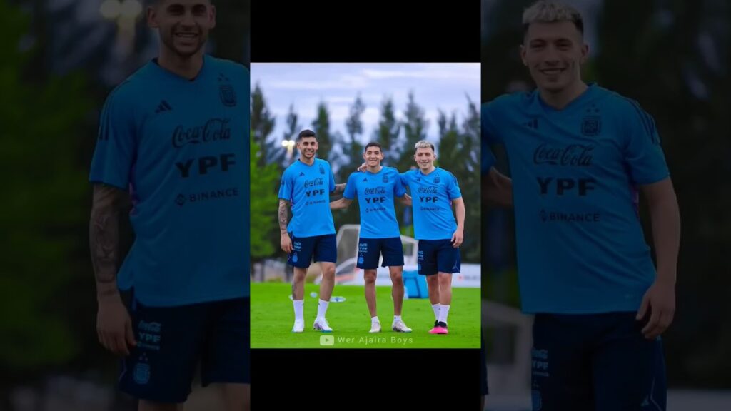 Best Friendship 👬⚽🇦🇷🏆 Argentine Footballer | Cristian Romero | Lisando Martinez | Molina #shorts