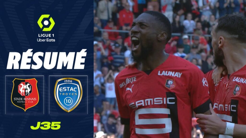 STADE RENNAIS FC - ESTAC TROYES (4 - 0) - Résumé - (SRFC - ESTAC) / 2022-2023