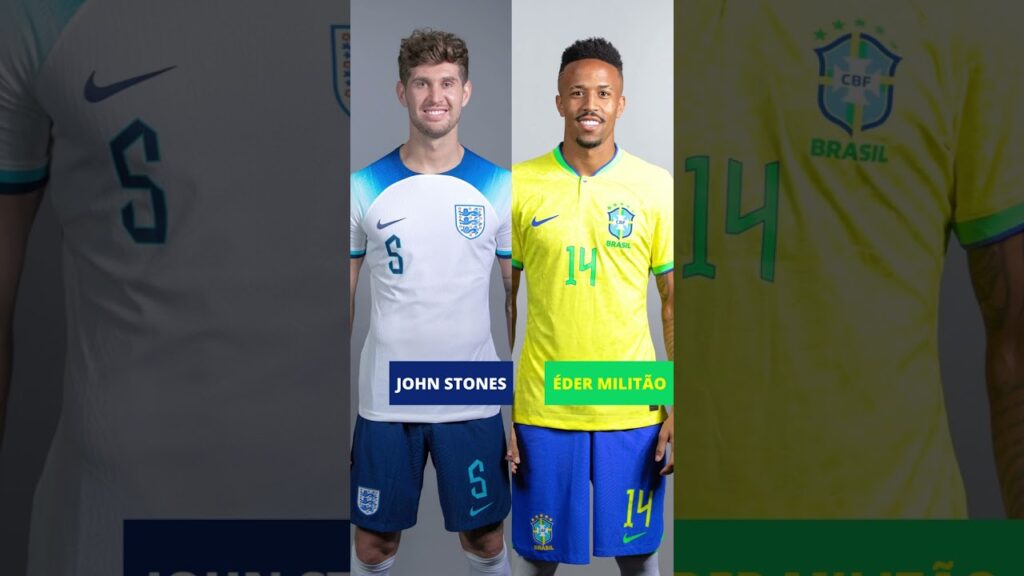 JOHN STONES VS ÉDER MILITÃO NA SUA OPINIÃO QUEM É MELHOR NO FUTEBOL?