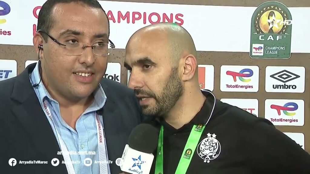 "وليد الركراكي مدرب الوداد الرياضي  بعد التتويج بدوري الأبطال " اللاعبون وضعوا ثقة كبيرة  في شخصي|🎙