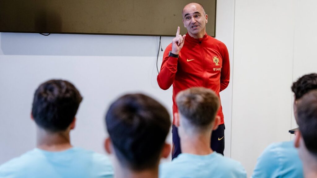 O Discurso de Roberto Martínez aos Sub-17!