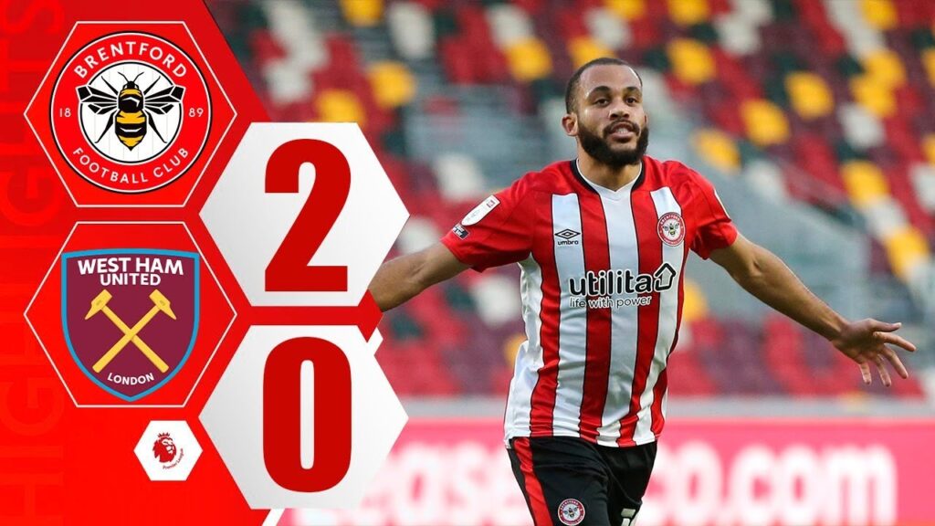 Bryan Mbeumo Goal | Brentford vs West Ham 2-0 | All Goals & Highlights | Premier League 2022/23