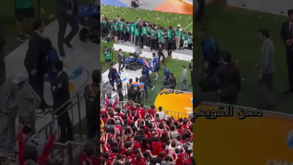 تواجد سلمان الفرج بالعكازات في السايتاما