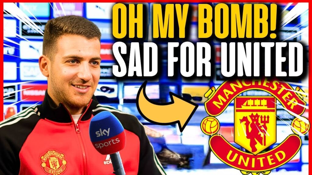 🚨😱SAD NEWS! 😭 SEE WHAT DIOGO DALOT SAID! ALL SHOCKED MANCHESTER UNITED NEWS