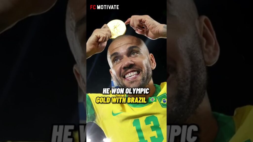 Dani Alves Incredible Brazil Record 🔥⚽️ #football #shorts