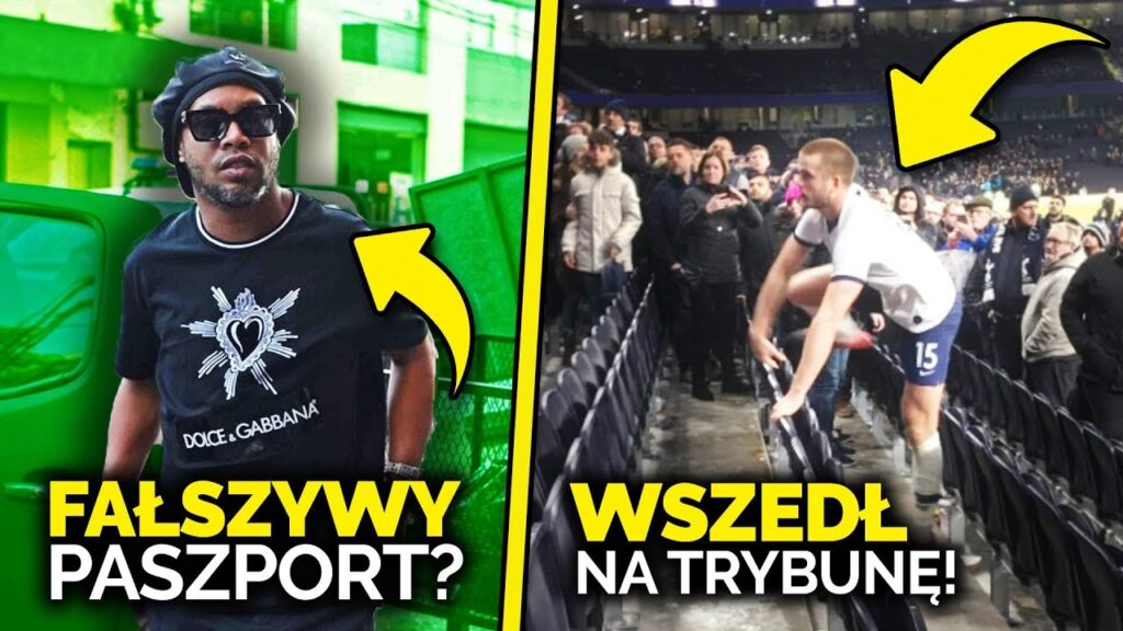 RONALDINHO ZATRZYMANY! ERIC DIER WSZEDŁ NA TRYBUNĘ, ŻEBY WYJAŚNIĆ KIBICA!