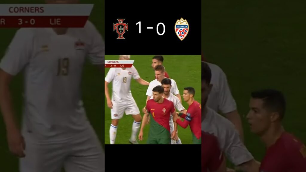 portugal  vs liechtenstein highlights match , euro 2024 qualifiers #football #footballhighlights