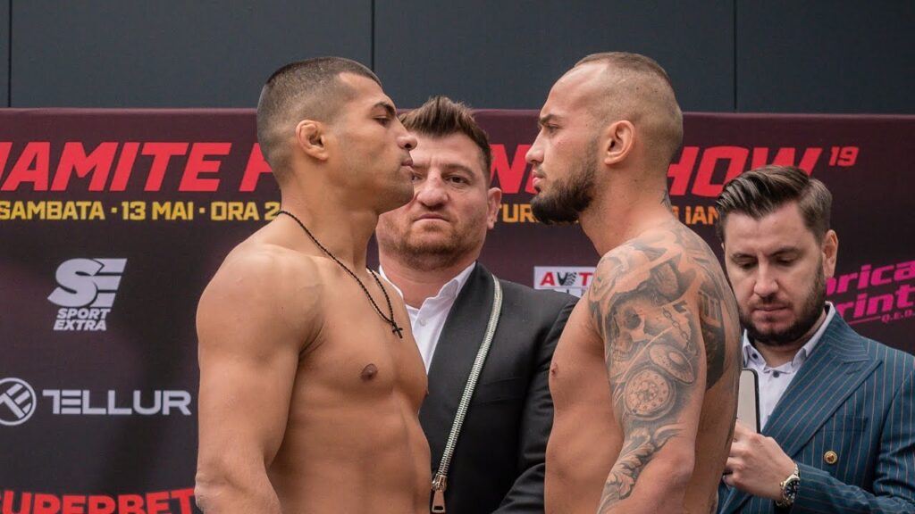 Ce s-a întâmplat la cântarul DFS19. Rambo din Moldova, contre cu Dinu. Albu Philip, incisiv cu Conor