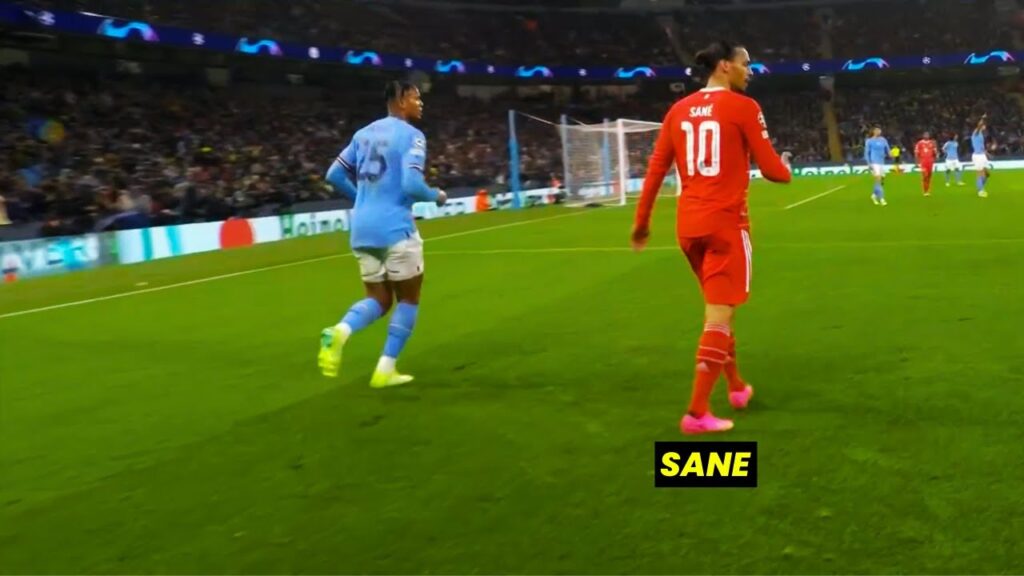 Leroy Sane against his OLD TEAM 🤜🤛| VS Man City