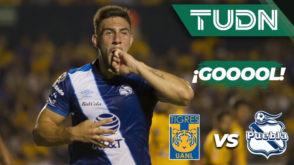 ¡Goool de Cavallini! | Tigres UANL 0 - 1 Puebla | Liga MX - Apertura 2019  - Jornada 11 | TUDN