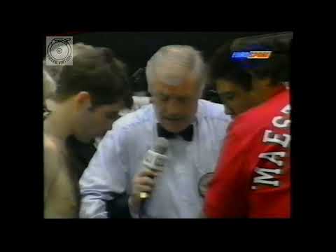 Eamonn LOUGHRAN 🇬🇧 vs 🇲🇽 José Luis “MAESTRITO” LÓPEZ [13-04-1996] [WBO Wélter] [Eurosport 🇪🇸]