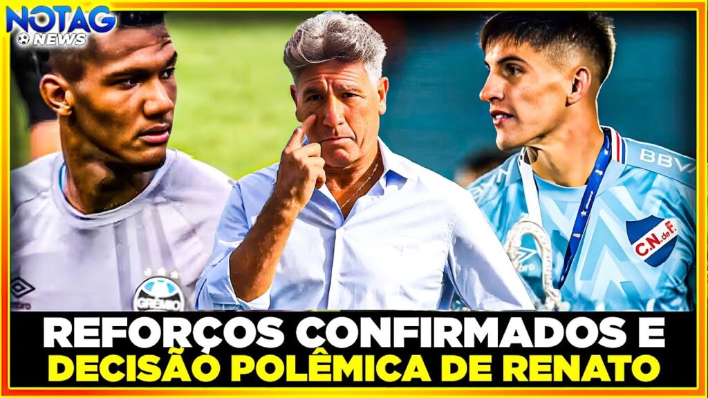 REFORÇO CONFIRMADO HOJE! E MAIS SOBRE A CHEGADA DE ROCHET EM JULHO AO GRÊMIO!