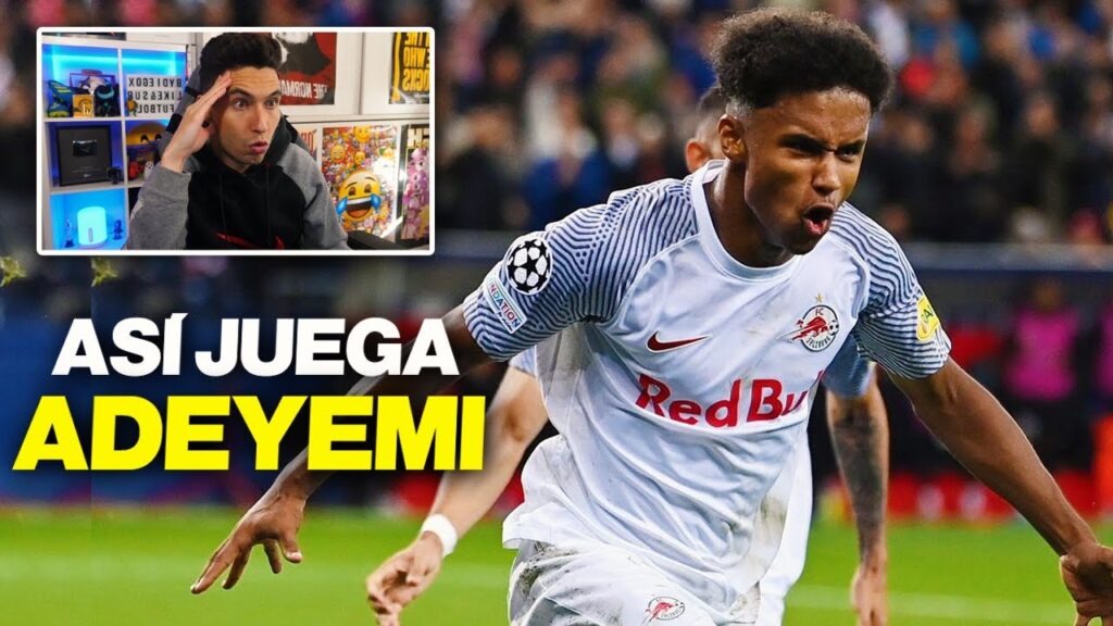 REACCIONANDO a las MEJORES JUGADAS del DELANTERO del FUTURO (Karim Adeyemi)