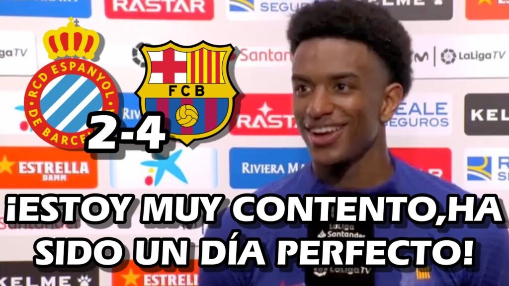 CAMPEONES DE LIGA! LA REACCION DE BALDE TRAS VICTORIA Y CAMPEONATO DE LIGA-ESPANYOL 2-4 FC BARCELONA