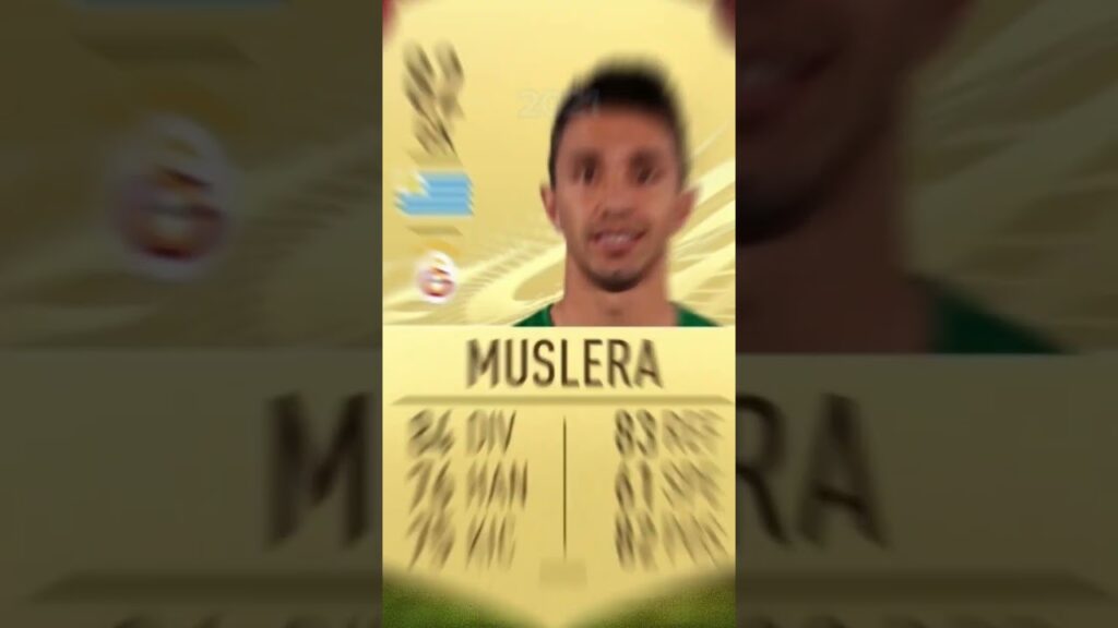 Fernando Muslera fifa kartları fifa cards #football #galatasaray #muslera #futbol #shorts #football