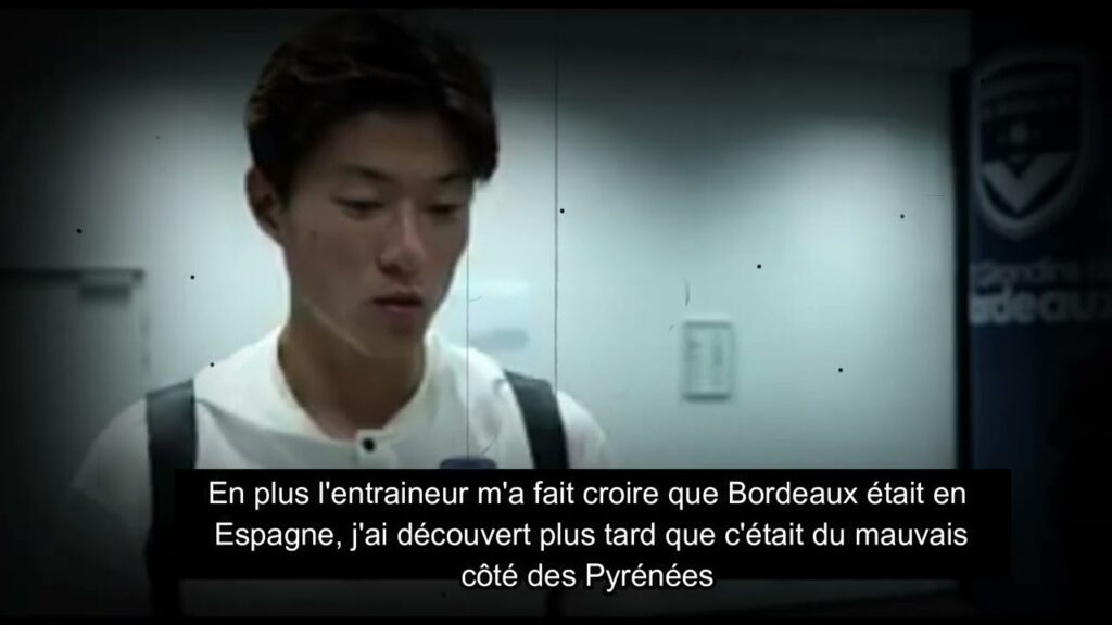 HWANG UI JO PARLE DE BORDEAUX " JOUER ICI EST DE L'HUMANITAIRE"
