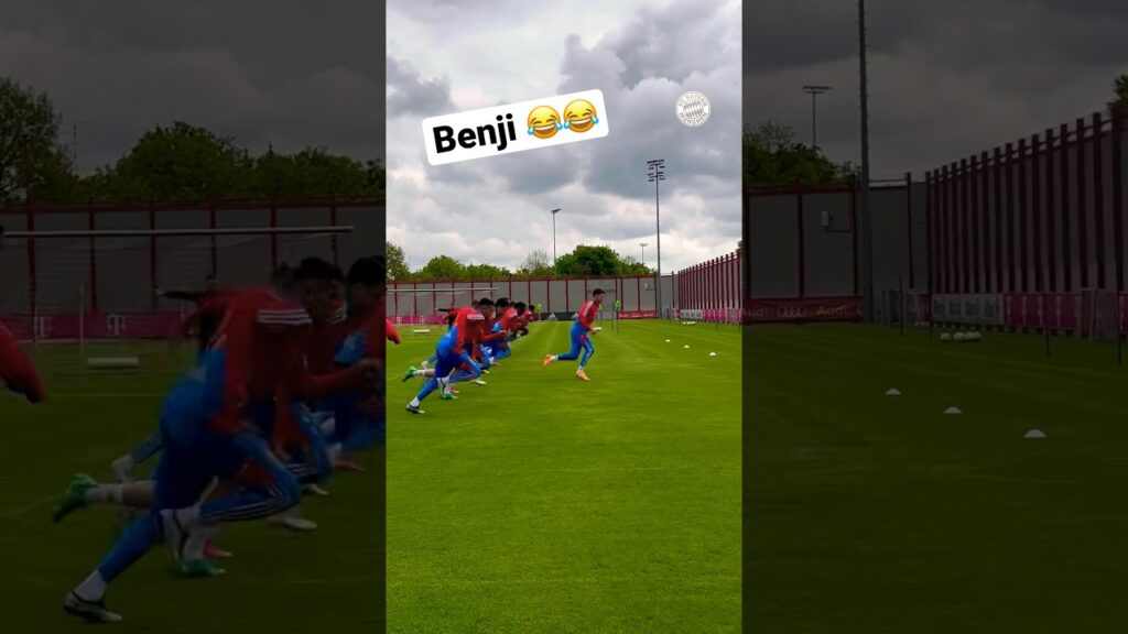 Sneaky head start by Benji Pavard! 😂👏