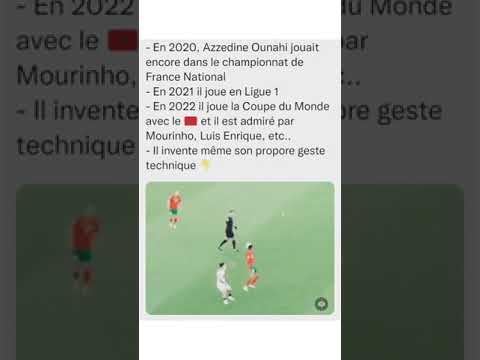 🔥🦁 #ounahi #maroc #football #pourtoi #tonsser #coupedumonde #skills #ligue1 #angers