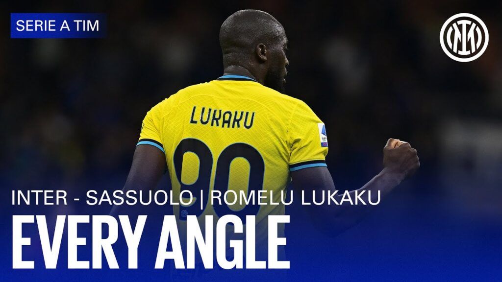LUKAKU GOAL vs SASSUOLO | EVERY ANGLE | SERIE A 22/23 ⚫🔵