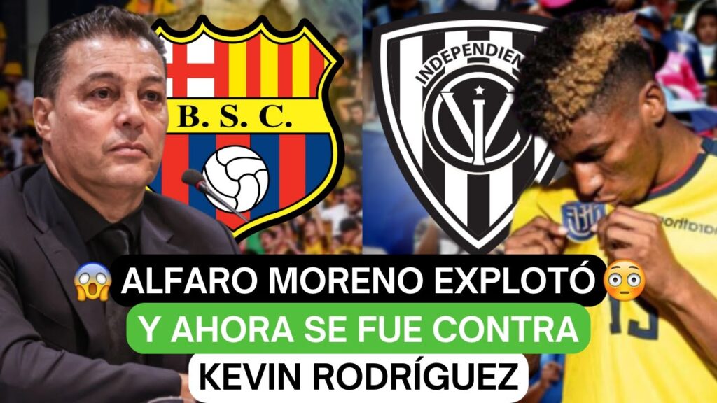 🔥Alfaro Moreno explotó y ahora se fue contra Kevin Rodríguez😬
