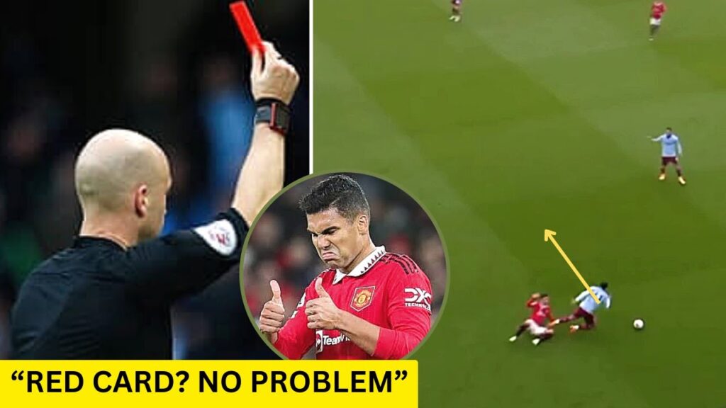 Red Cards? No problem. Casemiro is BACK with the flying tackles Red Cards? No problem. Casemiro is BACK with the flying tackles