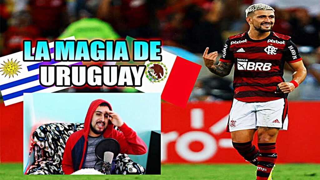 Mexicano reacciona a Giorgian De Arrascaeta de Uruguay / Flamengo.