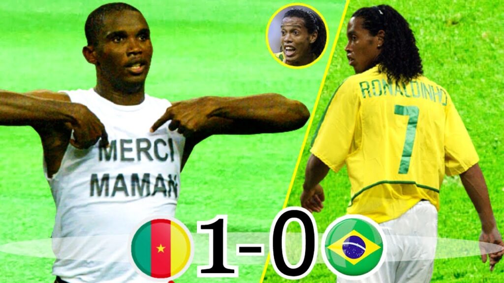 Brazil vs Cameroon Confederation Cup 2003|1-0 Cameroon vs Brazil Confederation Cup 2003