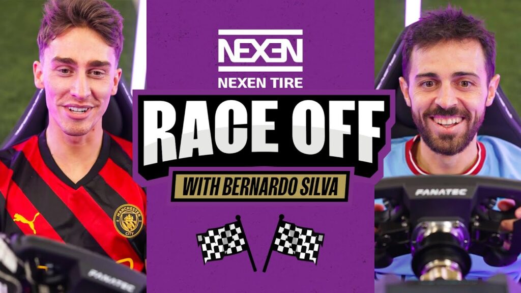 CAN BERNARDO DRIVE FAST? | Man City's Silva vs Chris Ingram in the Nexen Race Off!