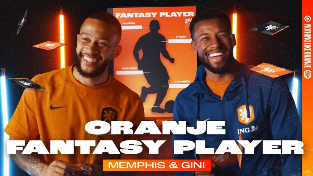 'DEZE COMBINATIE IS RAAR MAN!' 🤣 | MEMPHIS & GINI maken Oranje Fantasy Player! 🧩🦁